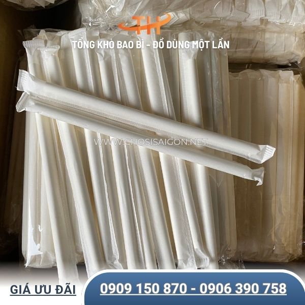 Ống hút giấy cao cấp, chính hãng