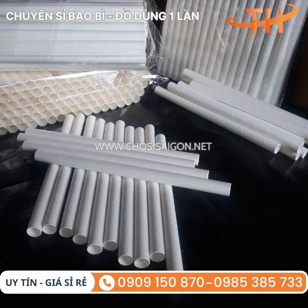 Ống hút giấy hút đa dạng các loại thức uống