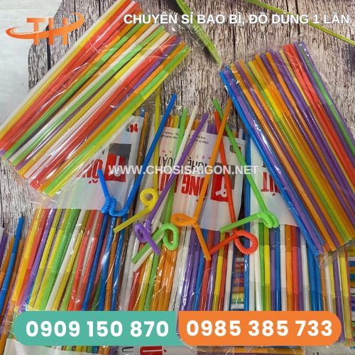 Ống hút nhựa nghệ thuật
