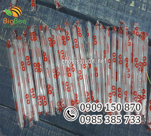 Ống hút nhựa có màng bọc an toàn vệ sinh giá sỉ rẻ