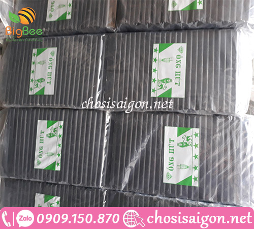 Ống hút nhựa phi 12 màu đen giá rẻ tại TP.HCM