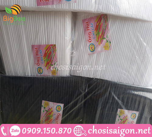 Thu Hồng cung cấp ống hút nhựa phi 6 màu đen trắng giá rẻ