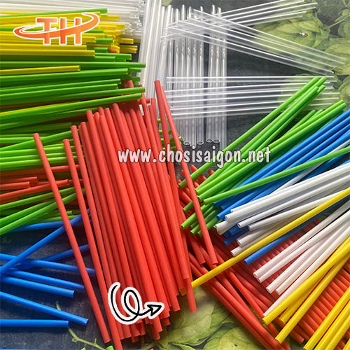 Ống hút nhựa phi 6 hút nước mía, cafe, nước ngọt giá tận gốc