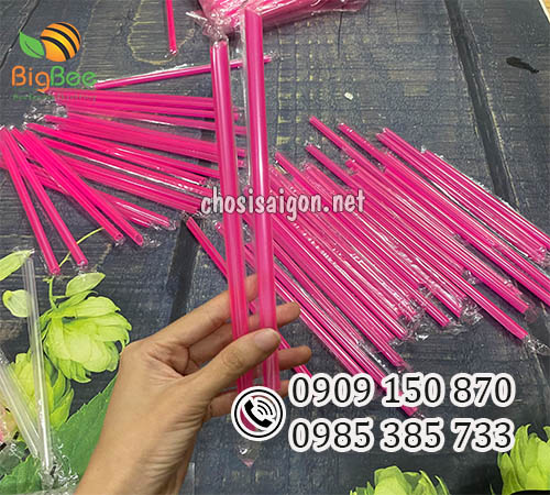 Ống hút nhựa bọc màng phi 8 giá rẻ ưu đãi