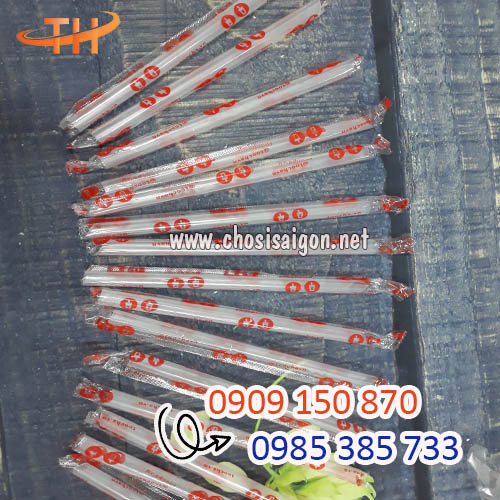 Ống hút nhựa phi 12 có bọc màng giá sỉ rẻ