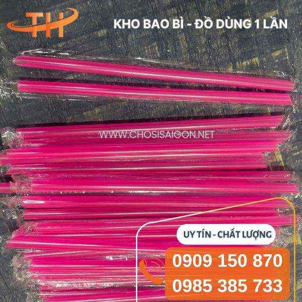 Ống hút nhựa phi 8 bọc màng an toàn giao sỉ toàn quốc