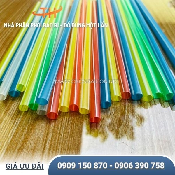 Ống hút dùng cho nước giải khát, trà sữa
