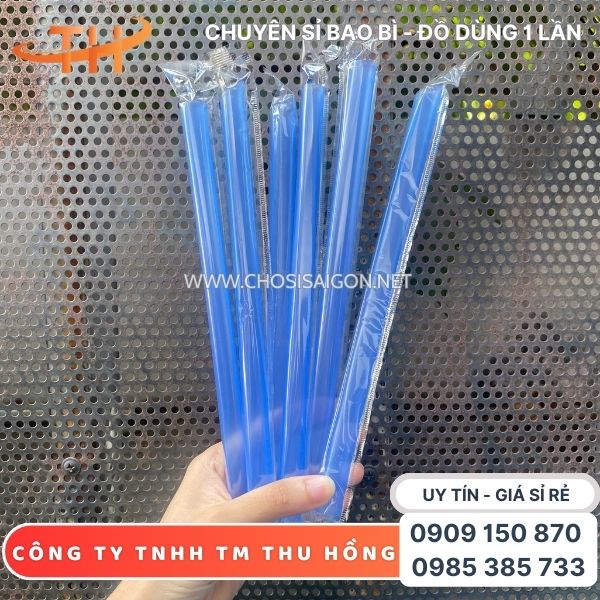 Ống hút nhựa bọc màng an toàn vệ sinh