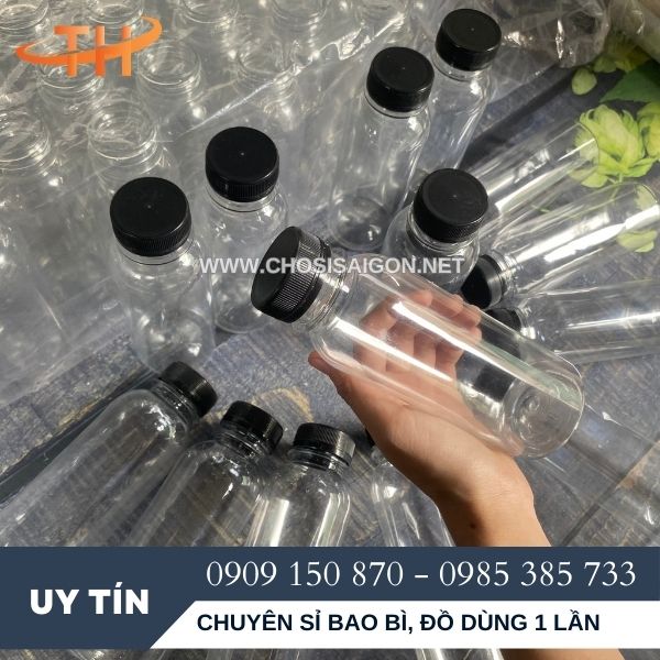Chai nhựa tròn 330ml sỉ rẻ