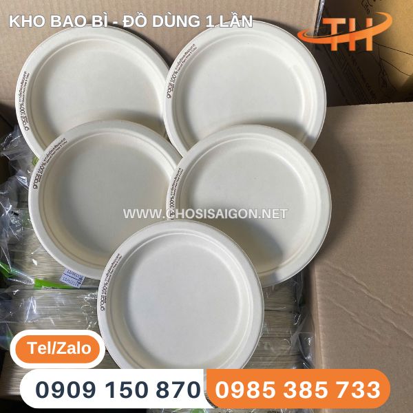 Dĩa bã mía dùng 1 lần, chất lượng tốt