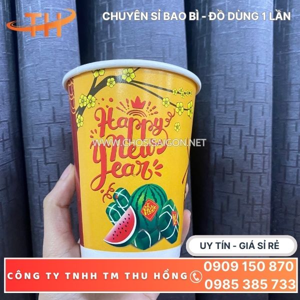 Ly giấy Tết in đẹp, nét, tính thẩm mỹ cao giá rẻ