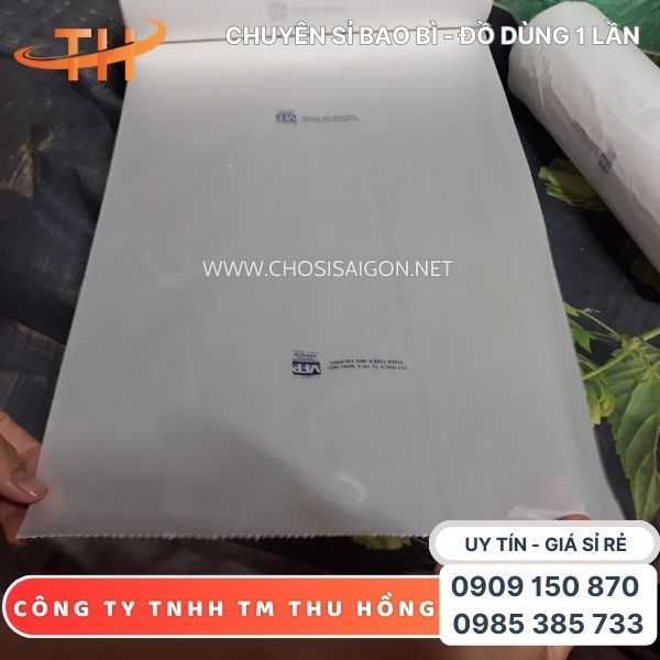 Túi cuộn xé siêu thị dẻo dai, bền, chắc chắn