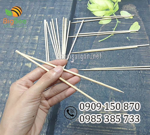 Xiên tre nướng thực phẩm sỉ rẻ nhất