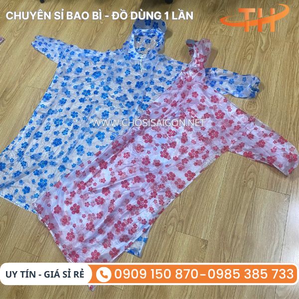 Áo mưa bít đủ size, mẫu mã