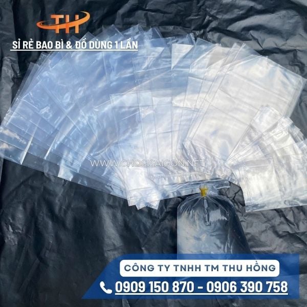 Túi PE dày dặn, bền tốt, khó rách sỉ rẻ