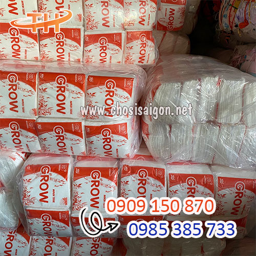 Khăn giấy vuông Grow giá rẻ tại TP.HCM