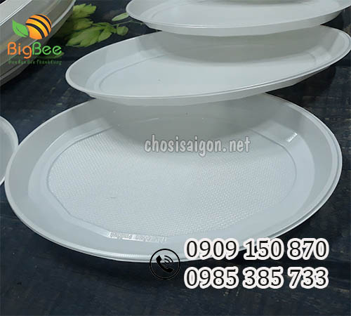 Đĩa nhựa đựng thức ăn an toàn và tiện dụng bỏ sỉ giá rẻ