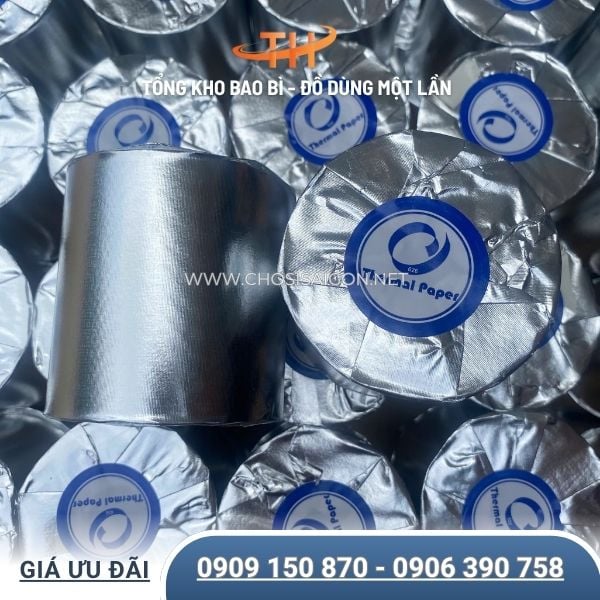 Giấy in nhiệt K80 x 80 chất lượng, chính hãng