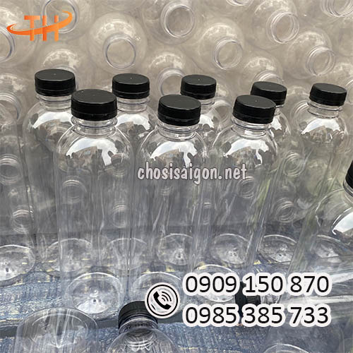 Chai nhựa 1 lít miệng rộng bỏ sỉ giá tốt