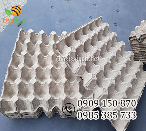 Khay giấy đựng trứng gà, trứng vịt 30 quả giá tốt