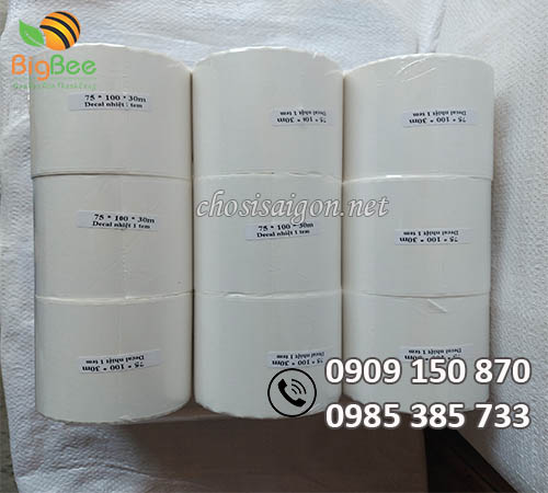 Mua sỉ giấy in mã vạch giá rẻ