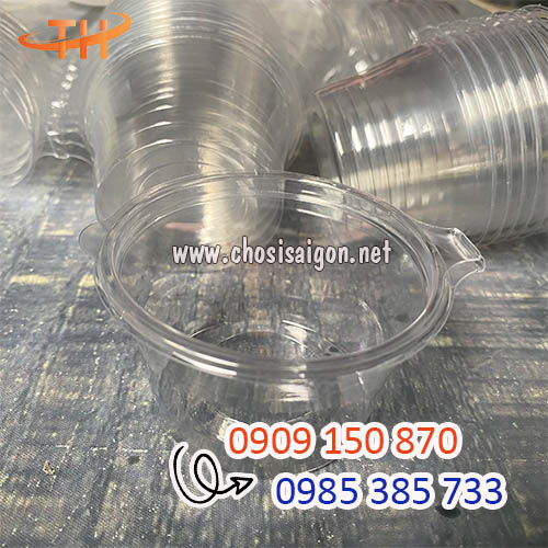 Hũ nhựa đựng panna cotta nắp liền giá siêu rẻ