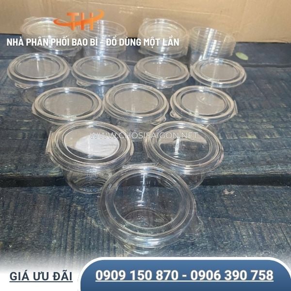 Hũ nước chấm, nước sốt 2oz nắp liền