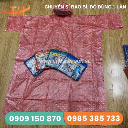 Áo mưa cánh dơi đủ màu đẹp mắt