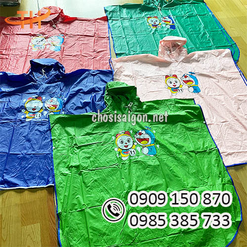 Áo mưa trẻ em đủ các màu sỉ rẻ tốt nhất