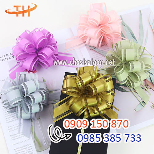 Sỉ rẻ dây nơ rút gói quà