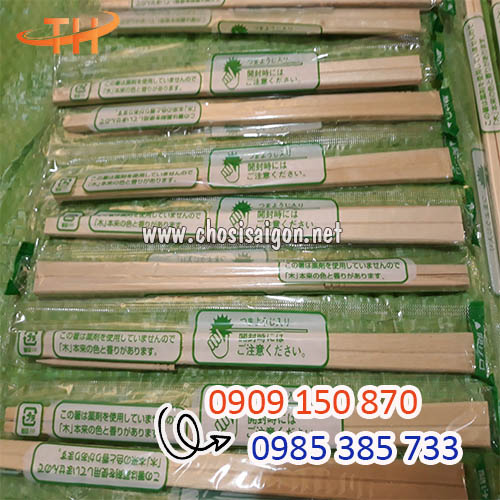 Sỉ rẻ đũa gỗ tách Nhật tại HCM