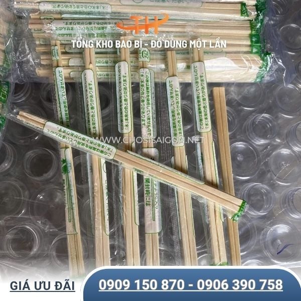 Đũa tách nhật kèm theo tăm tiện lợi