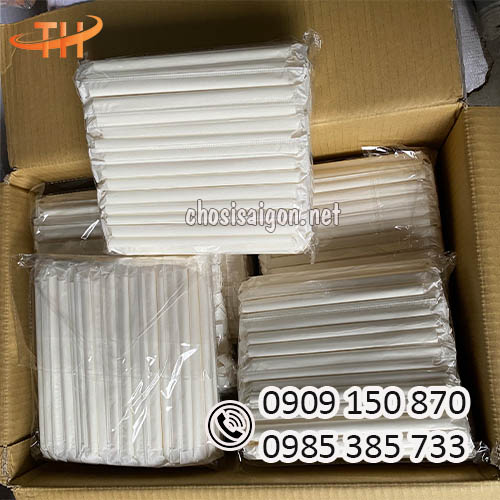 Ống hút giấy phi 6 cao cấp, chất lượng giá sỉ rẻ