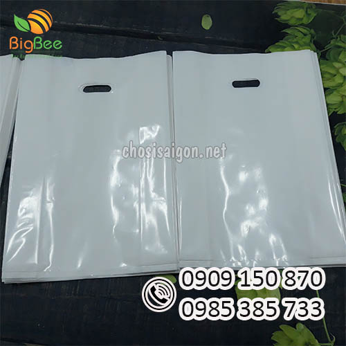 Túi hột xoài pe màu trắng giá tại xưởng HCM