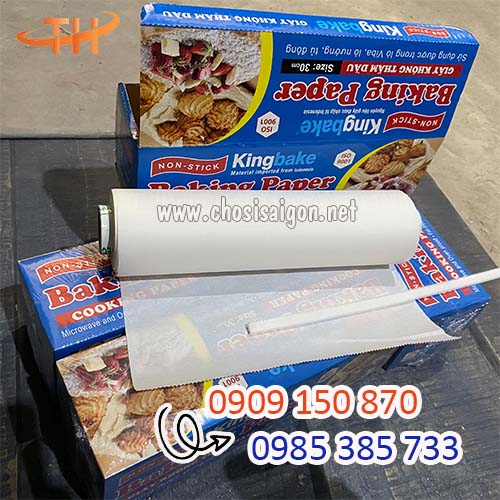 Giấy nướng bánh không thấm dầu sỉ rẻ chất lượng tốt