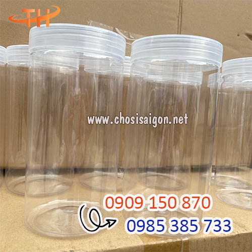 Sỉ rẻ hũ nhựa pet nắp nhựa 1000ml giá ưu đãi