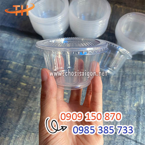 Ly nhựa đựng rau câu dùng 1 lần mua sỉ rẻ