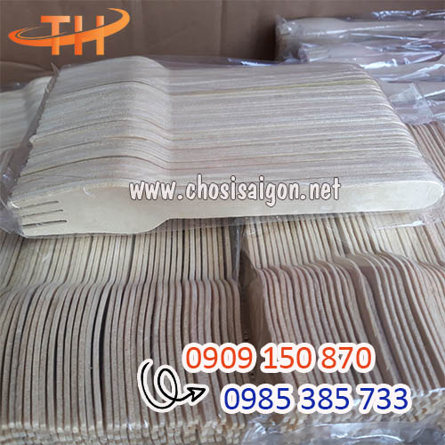 Nĩa gỗ 16cm 1000 cái/thùng sỉ rẻ nhất