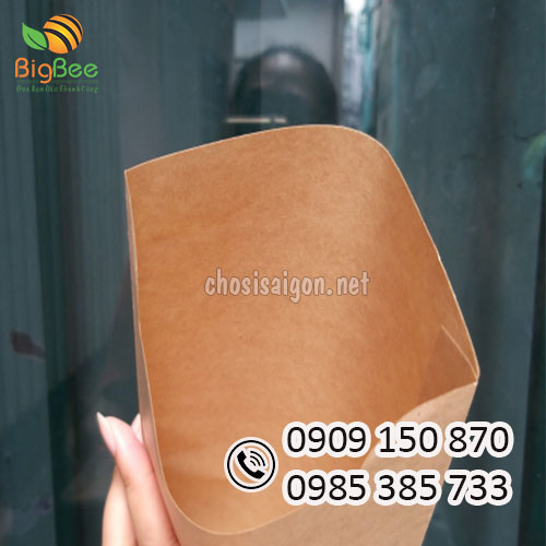 Túi giấy đựng bánh mì thấm hút tốt sỉ rẻ tại kho