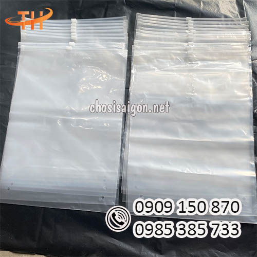 Túi zip có nút khóa kéo bền chắc giá sỉ tại xưởng