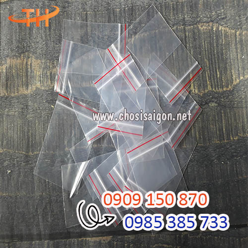 Sỉ rẻ tại xưởng túi zip chỉ đỏ