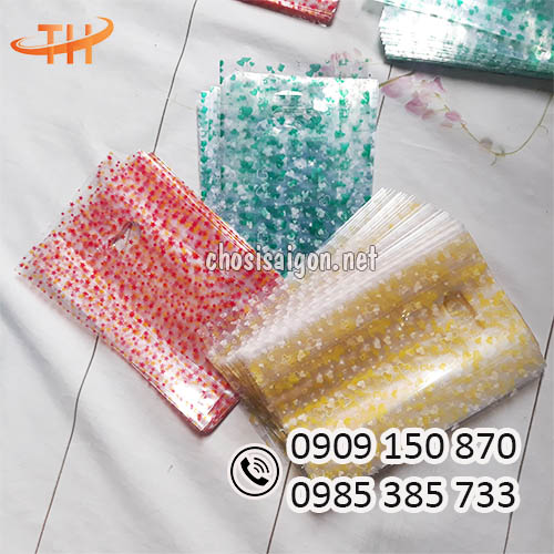 Túi hột xoài pp kiếng sản xuất giá rẻ