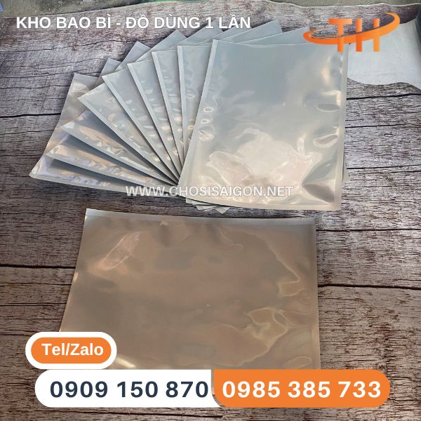 Túi nhôm ép 3 biên bền, bảo quản thực phẩm tốt sỉ rẻ