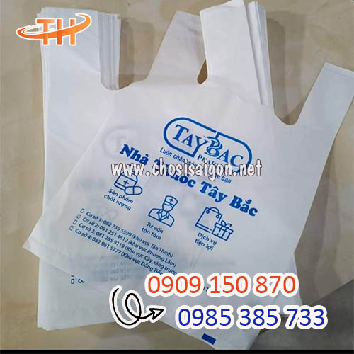 Túi xốp siêu thị in theo yêu cầu sỉ rẻ