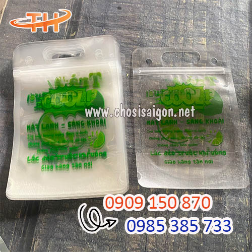 Túi zip đựng trà chanh đáy đứng sỉ rẻ