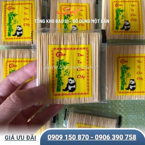Tăm tép tiệt trùng dùng 1 lần