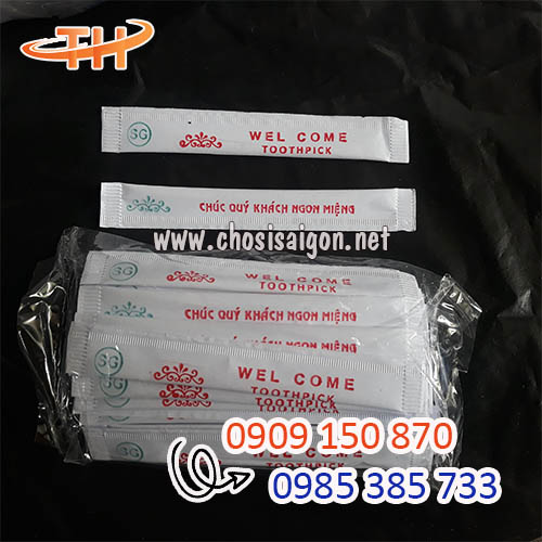 Tăm tre bọc giấy giá rẻ tận gốc