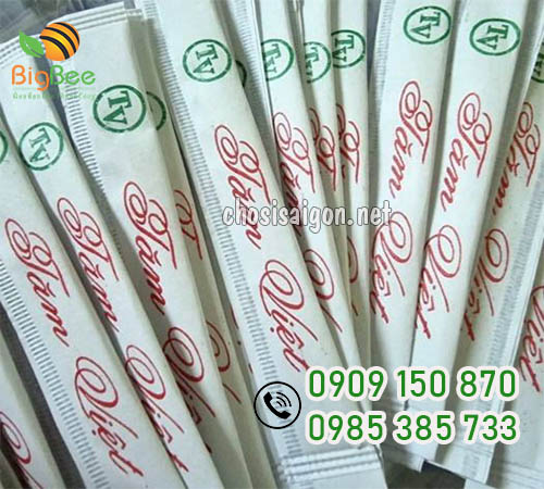 Tăm tre bọc giấy sỉ rẻ tại TP.HCM