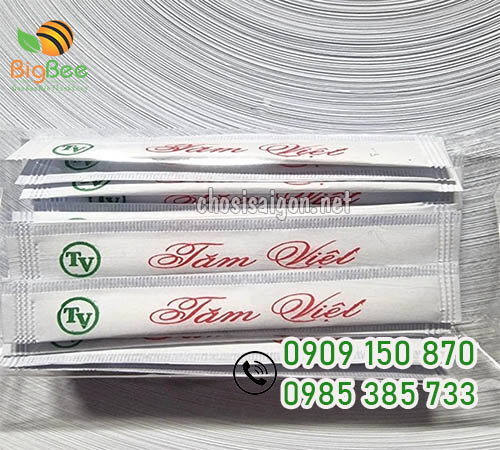 Tăm tre bọc giấy sỉ giá tốt tại TP.HCM