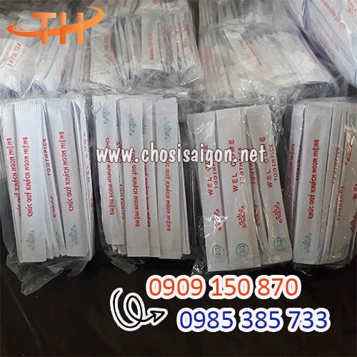 Tăm tre bọc giấy dùng 1 lần giá rẻ cho các quán ăn